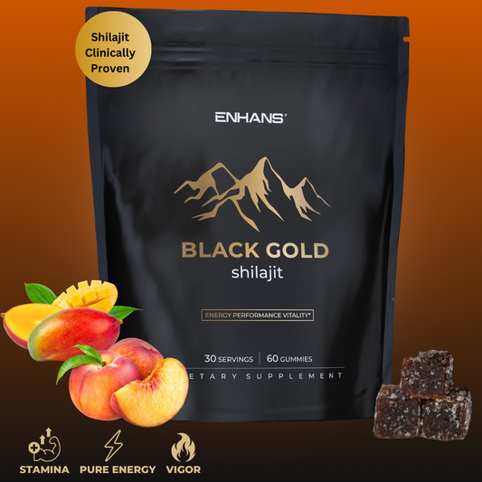 BLACK GOLD™ | Pure Himalayan Shilajit Vitality Gummies